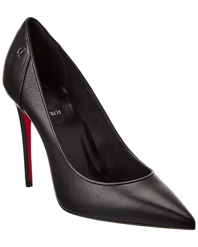 Christian Louboutin Sporty Kate 100 Leather Pump In Black