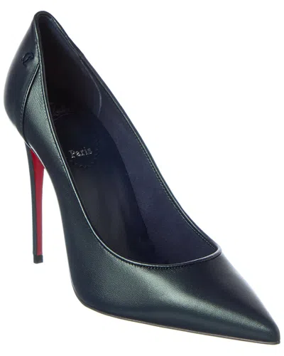 Christian Louboutin Sporty Kate 100 Leather Pump In Blue