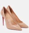 Christian Louboutin Sporty Kate Nappa Leather Pumps 100 In Beige