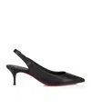 Christian Louboutin 55mm Sporty Kate Nappa Slingback Pumps In Black