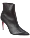 Christian Louboutin 100mm Miss Z Pointed-toe Stiletto Boots In Black