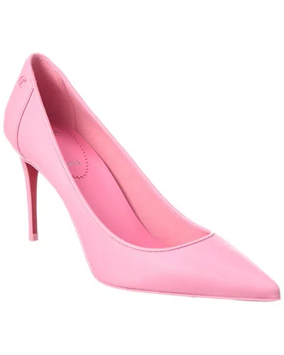 Christian Louboutin Sporty Kate 85 Leather Pump In Pink