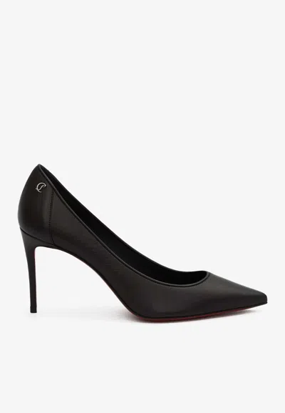 CHRISTIAN LOUBOUTIN SPORTY KATE 85 NAPPA LEATHER PUMPS