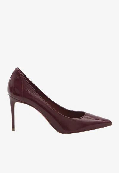 Christian Louboutin Sporty Kate 85 Leather Pumps In Red