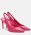 Christian Louboutin Sporty Kate Leather Red Sole Slingback Pumps