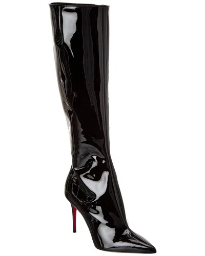 CHRISTIAN LOUBOUTIN CHRISTIAN LOUBOUTIN SPORTY KATE 85 PATENT KNEE-HIGH BOOT