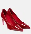 Christian Louboutin Sporty Kate Patent Leather Pumps 85 In Red