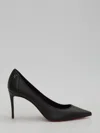 Christian Louboutin Women Sporty Kate 85 Leather Pumps In Black