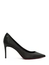 Christian Louboutin Sporty Kate 85 Nappa Leather Pumps In Black
