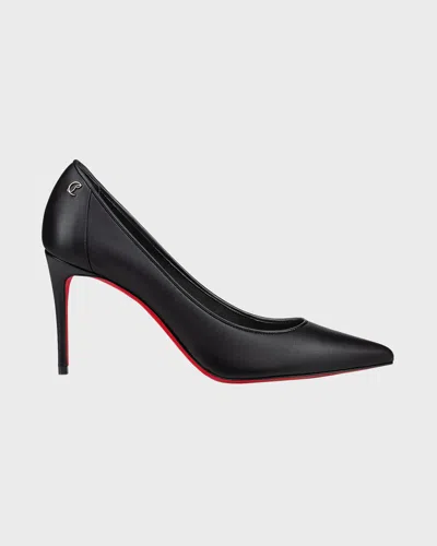 CHRISTIAN LOUBOUTIN SPORTY KATE NAPA RED SOLE PUMPS