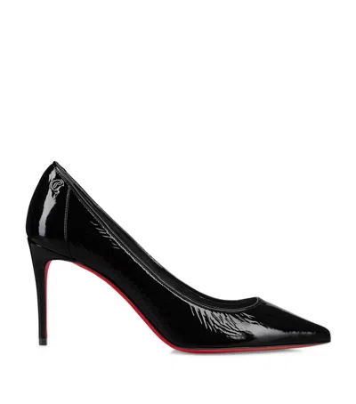 CHRISTIAN LOUBOUTIN SPORTY KATE PATENT LEATHER PUMPS 85