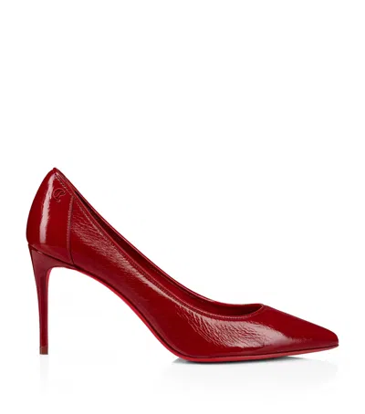 CHRISTIAN LOUBOUTIN SPORTY KATE PATENT LEATHER PUMPS 85