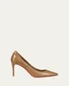 Christian Louboutin Sporty Kate Patent Red Sole Pumps In Lionnelin Lionne