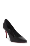Christian Louboutin Women Sporty Kate 85 Leather Pumps In Black