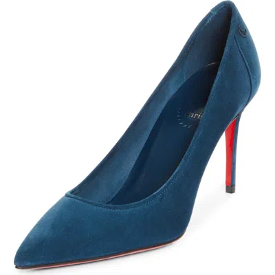 Christian Louboutin Sporty Kate Pointed Toe Pump In Blue