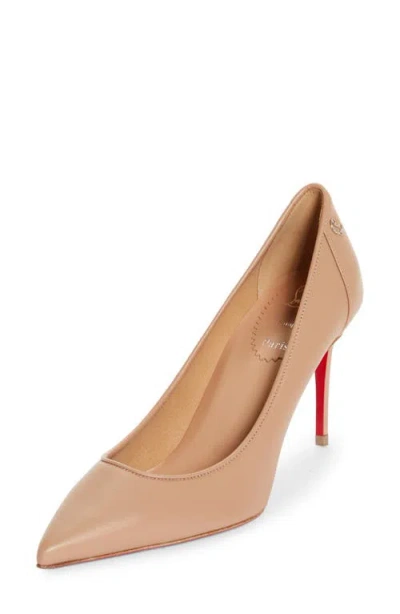 Christian Louboutin Sporty Kate Pointed Toe Pump In N295 Blush/lin Blush