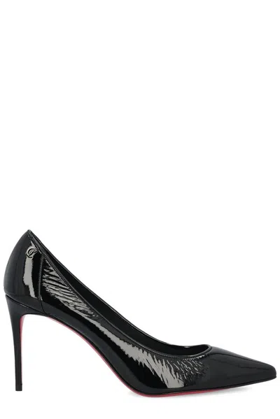 Christian Louboutin Sporty Kate Pointed Toe Pumps In Black