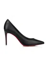 Christian Louboutin Pointed Toe Pumps Featuring Signature Sole In Black