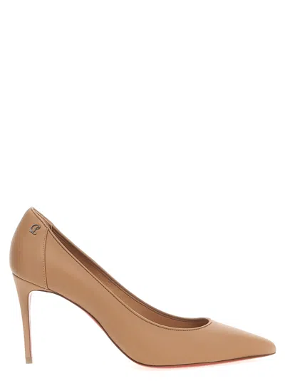 CHRISTIAN LOUBOUTIN SPORTY KATE PUMPS BEIGE