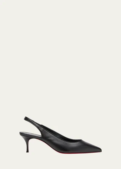 CHRISTIAN LOUBOUTIN SPORTY KATE RED SOLE SLINGBACK PUMPS