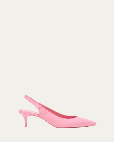 Christian Louboutin Sporty Kate Red Sole Slingback Pumps In Pink