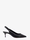 Christian Louboutin Sporty Kate Sling 55 Leather Slingback Pumps In Black
