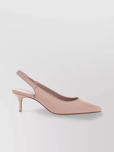 Christian Louboutin Sporty Kate Red Sole Slingback Pumps In Blush