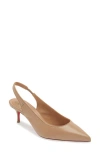 Christian Louboutin Sporty Kate Slingback Pump In Blush/lin Blush