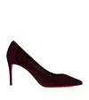 Christian Louboutin Sporty Kate Suede Pumps 85 In Red