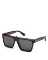Christian Louboutin Square Sunglasses, 56mm