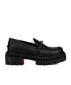 Christian Louboutin St. Roch Stud Platform Loafer In Black