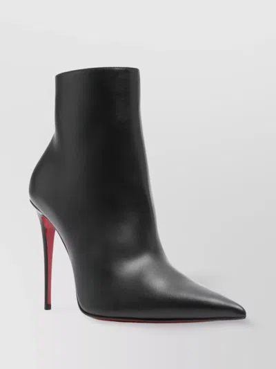 CHRISTIAN LOUBOUTIN STILETTO HEEL POINTED TOE ANKLE BOOTS