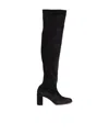 Christian Louboutin Stretchadoxa 70mm Over-the-knee Boots In Black