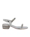 Christian Louboutin Sandal Pyrasand 30 In Gray
