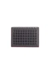 Christian Louboutin Stud Embellished Cardholder In Black