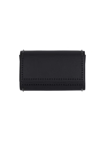Christian Louboutin Studded Crossbody Bag – Black