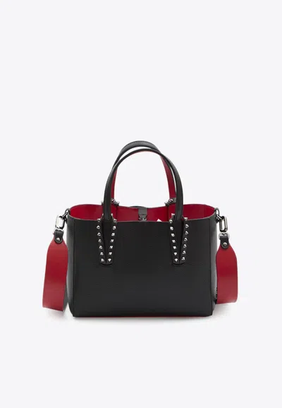 Christian Louboutin Studded Grained Leather Tote Bag