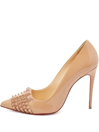 Pre-owned Christian Louboutin Studded Pumps