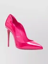 Christian Louboutin Stylish Pointed Toe High Heel Pumps In Pink