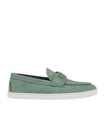 Christian Louboutin Suede Boat Shoes