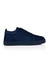 Christian Louboutin Velvet Sneakers Lace-up Eyelet Detailing