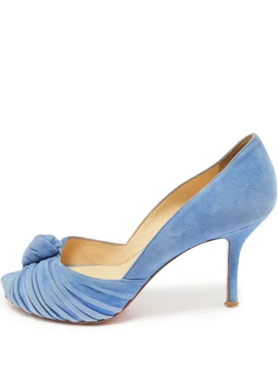 Pre-owned Christian Louboutin Suede Pumps