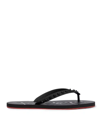 Christian Louboutin Super Loubi Flip In Black