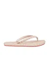 Christian Louboutin Loubi Donna Spike Red Sole Flip Flops
