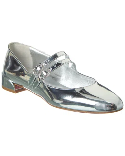 Christian Louboutin Flat Shoes In Silver