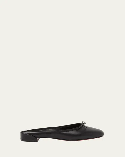 CHRISTIAN LOUBOUTIN SWEETIE JANE RED SOLE BALLERINA MULES