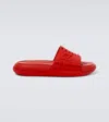Christian Louboutin Take It Easy Embellished Sandals In Red