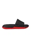 Christian Louboutin Take It Easy Spiked Slides In Black