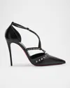 Christian Louboutin Women Tatooshka Spikes 100 Pumps In Black