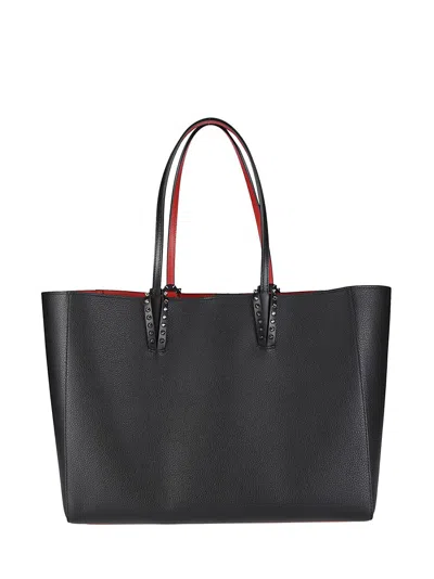 Christian Louboutin Textured Leather Maxi Tote